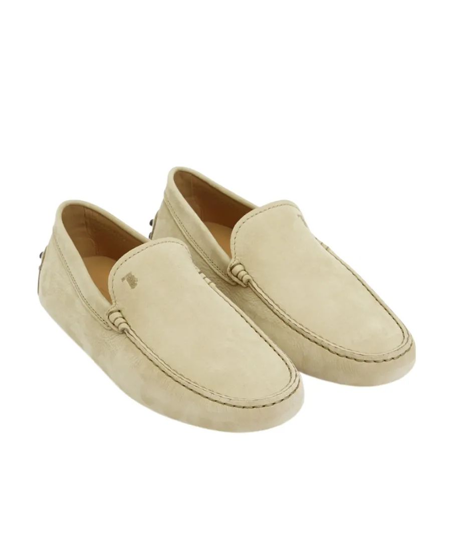 Logo-Debossed Leather Loafers