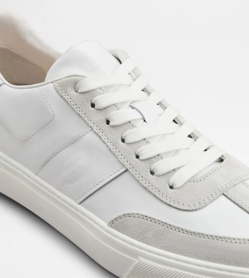Round Toe Lace-Up Sneakers
