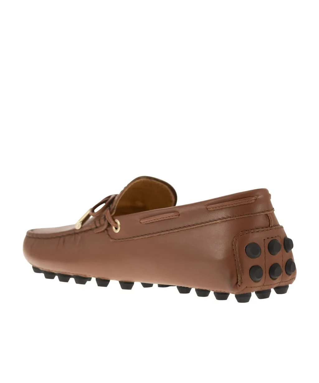 Gommino Macro Almond-Toe Loafers
