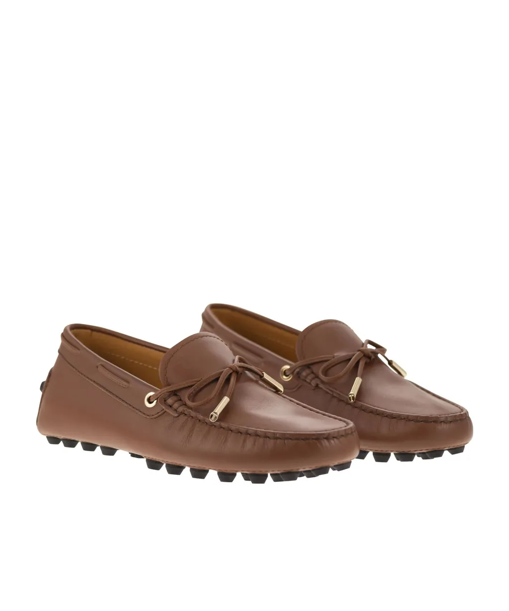 Gommino Macro Almond-Toe Loafers