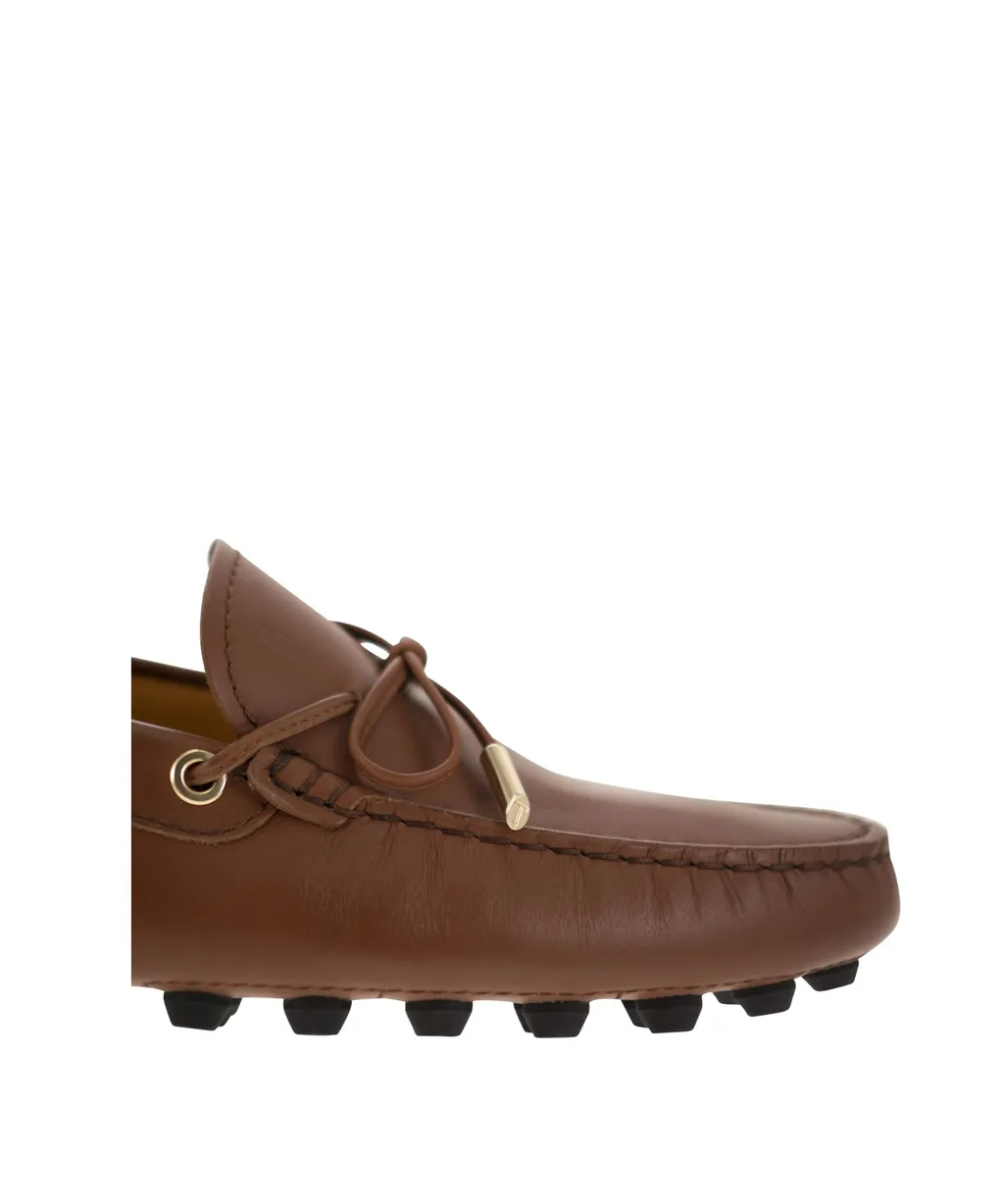 Gommino Macro Almond-Toe Loafers