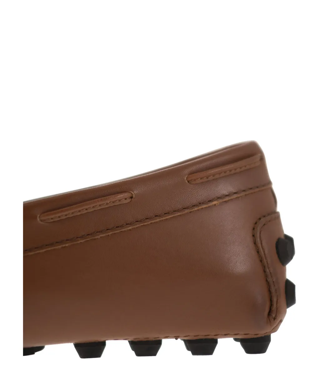 Gommino Macro Almond-Toe Loafers