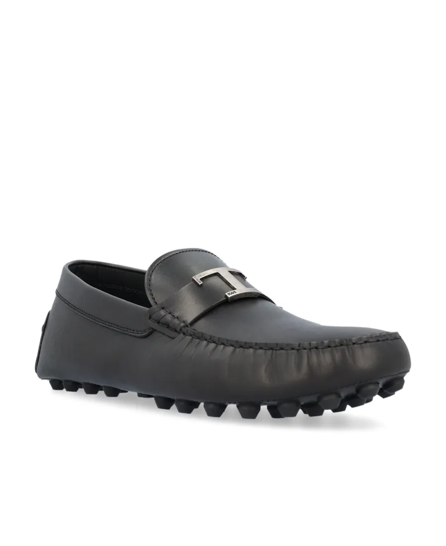 Gommino Logo Plaque Loafers