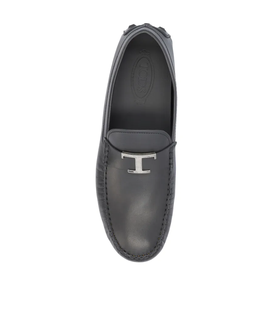 Gommino Logo Plaque Loafers