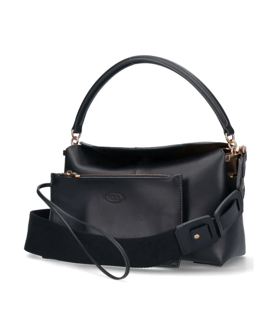 Logo-Plaque Top Handle Bag