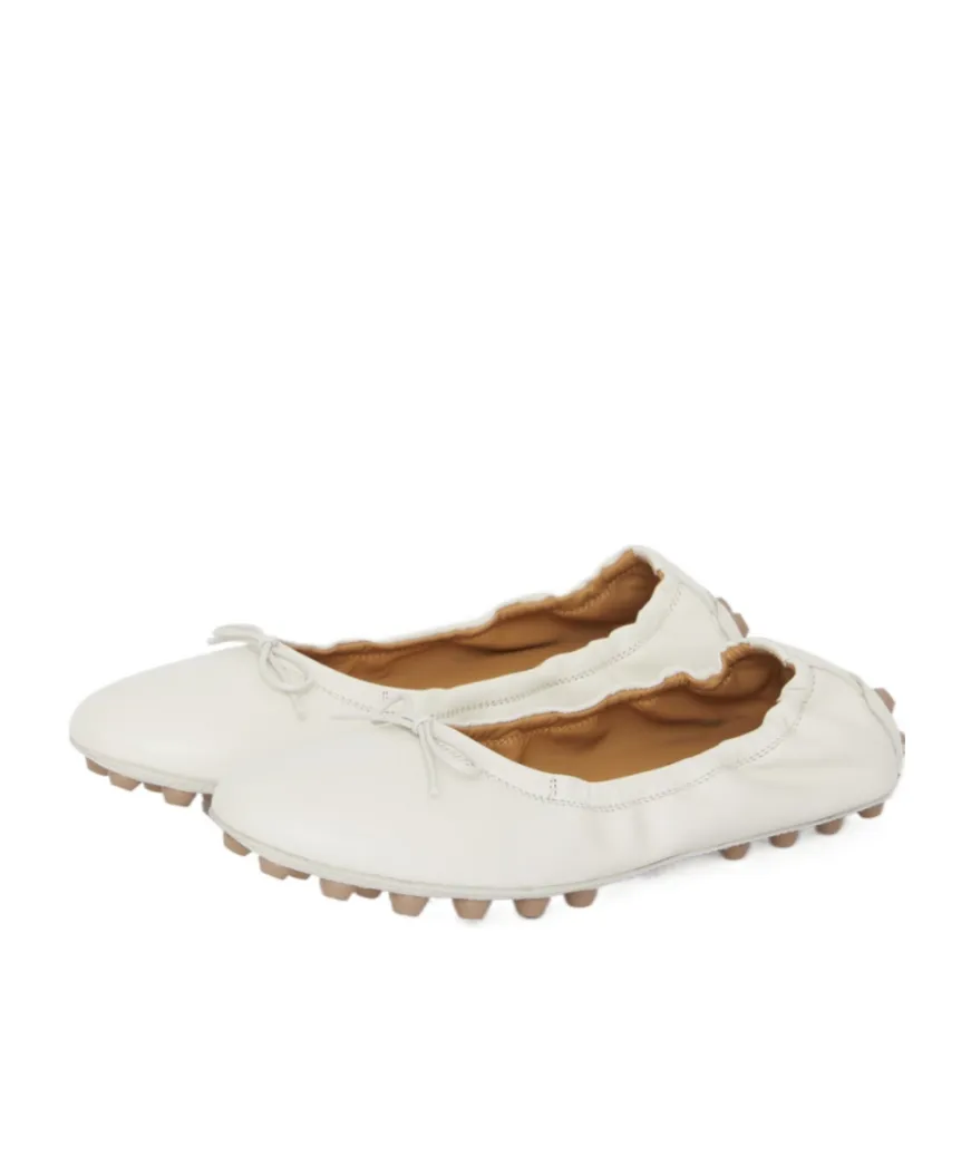 Bubble Bow-Detailed Ballerinas Shoes