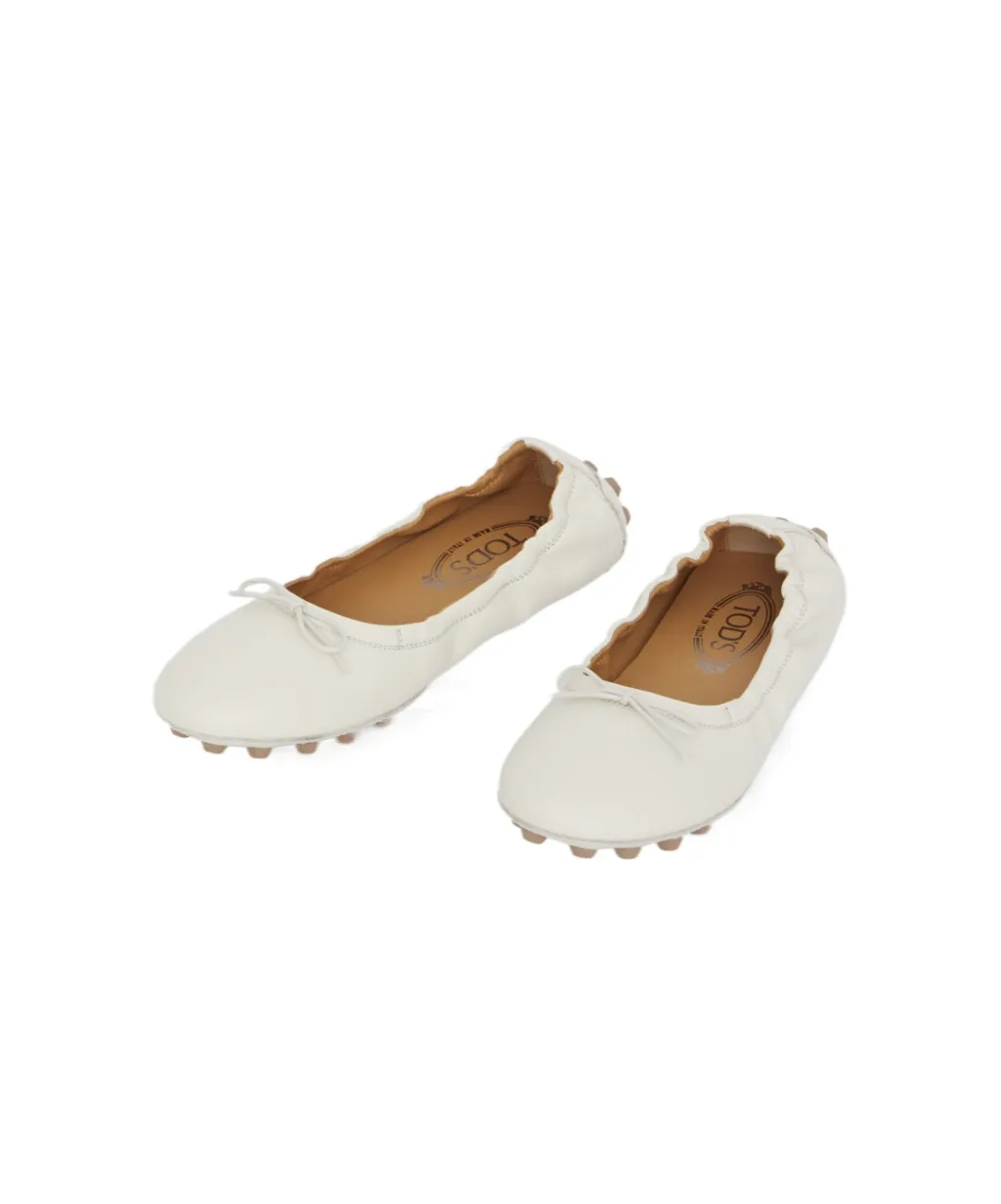 Bubble Bow-Detailed Ballerinas Shoes