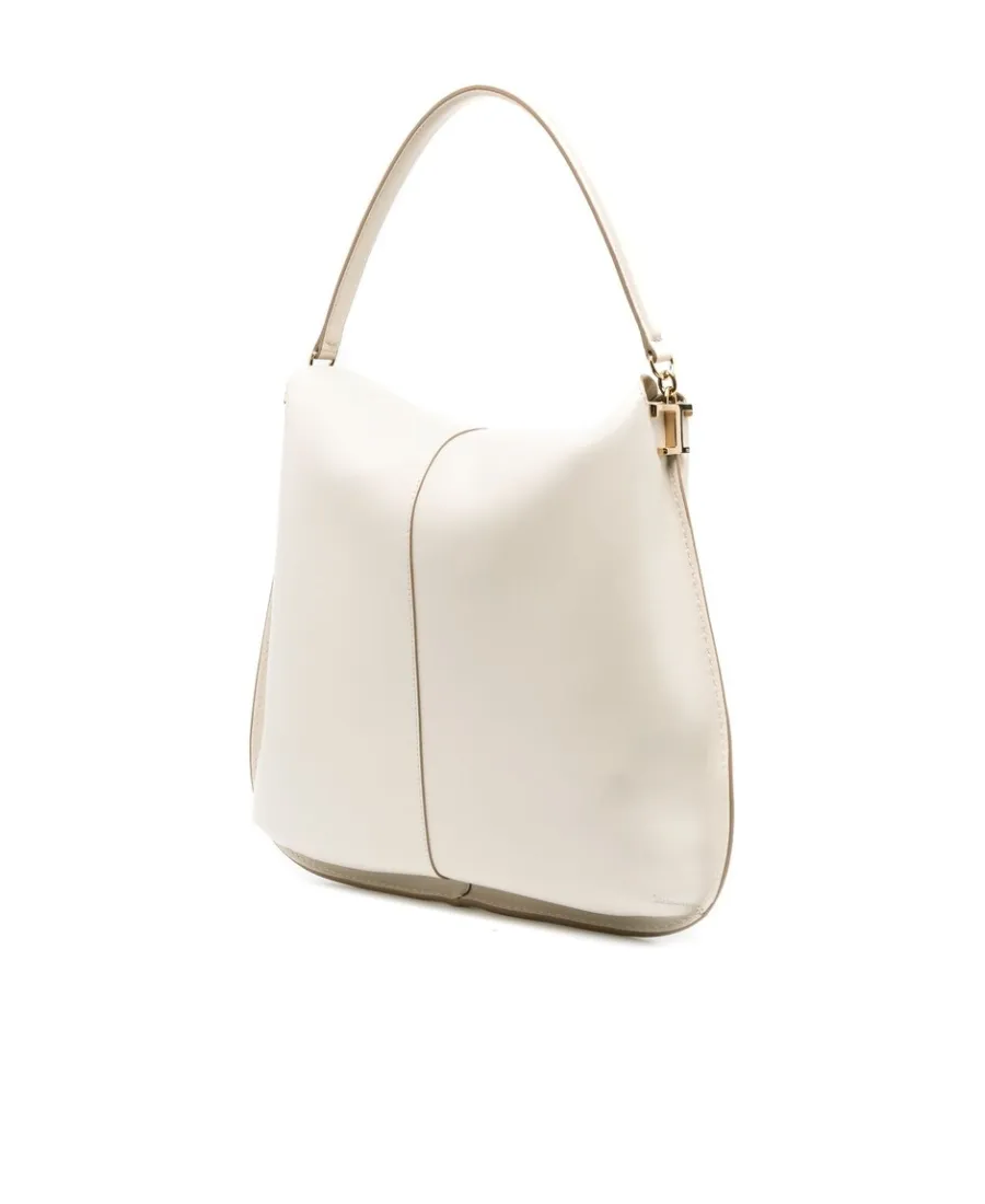 T-Charm Leather Tote Bag