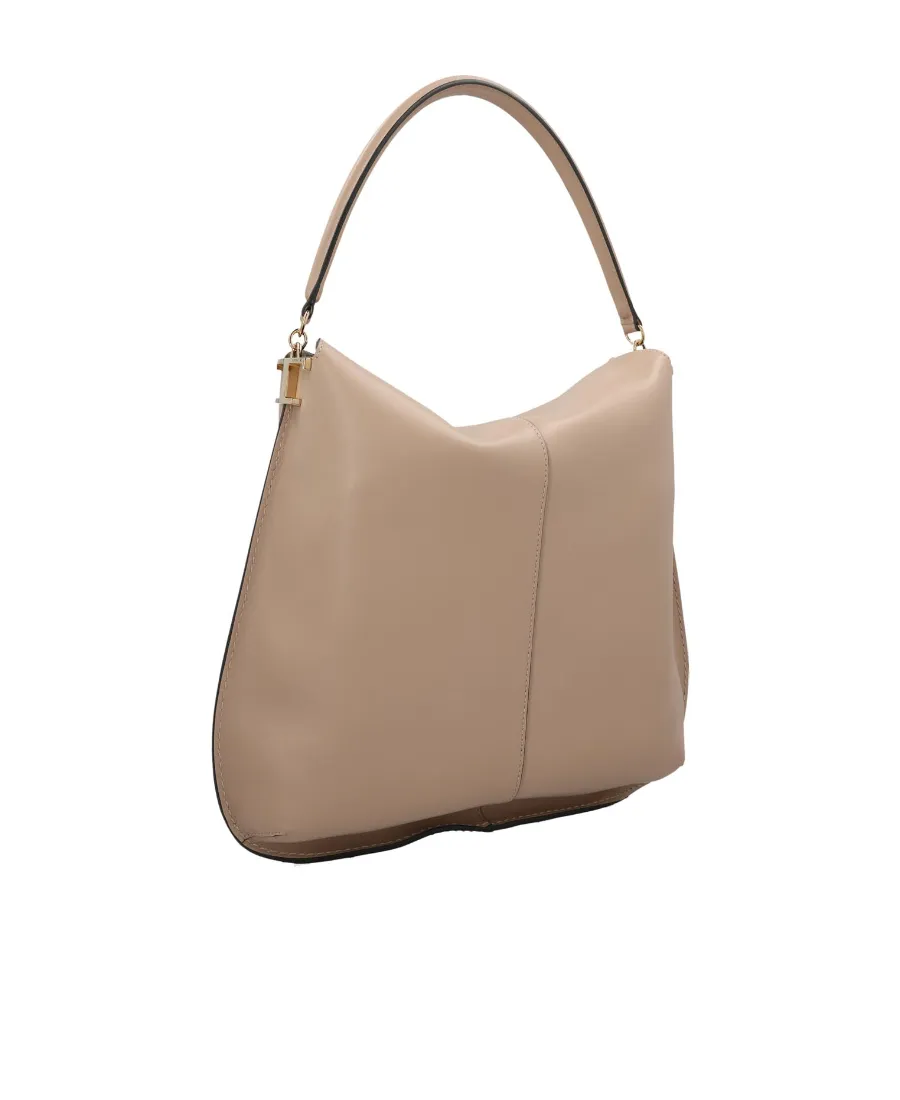 Logo Plaque Shoulder Bag