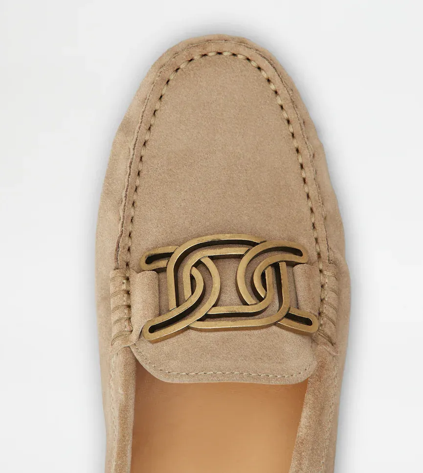 Kate Gommino Suede Loafers