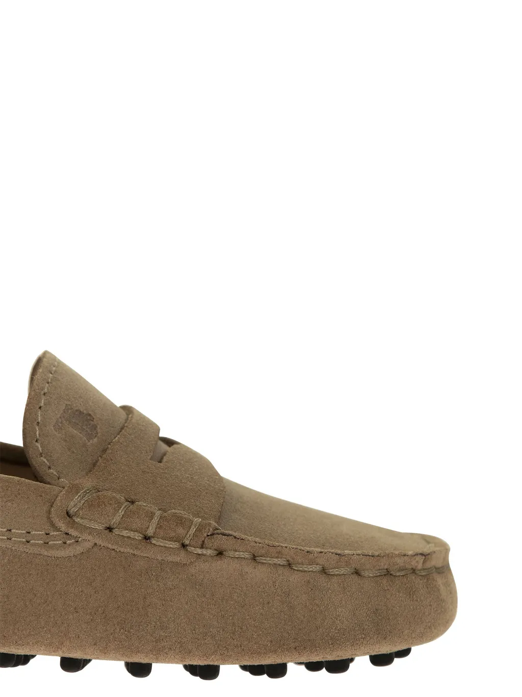 Slip-On Suede Loafers
