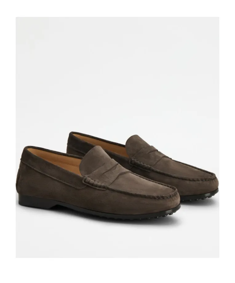 Suede Loafers