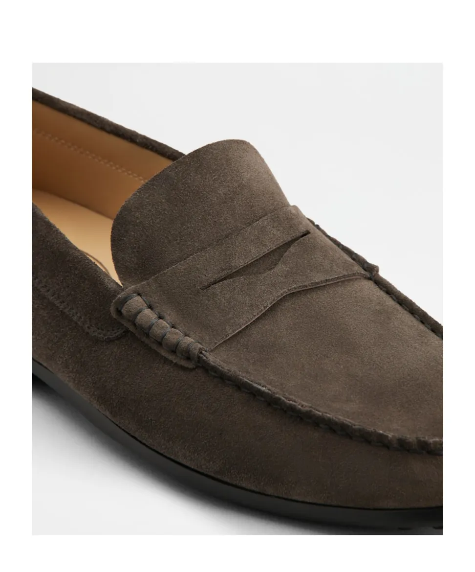 Suede Loafers