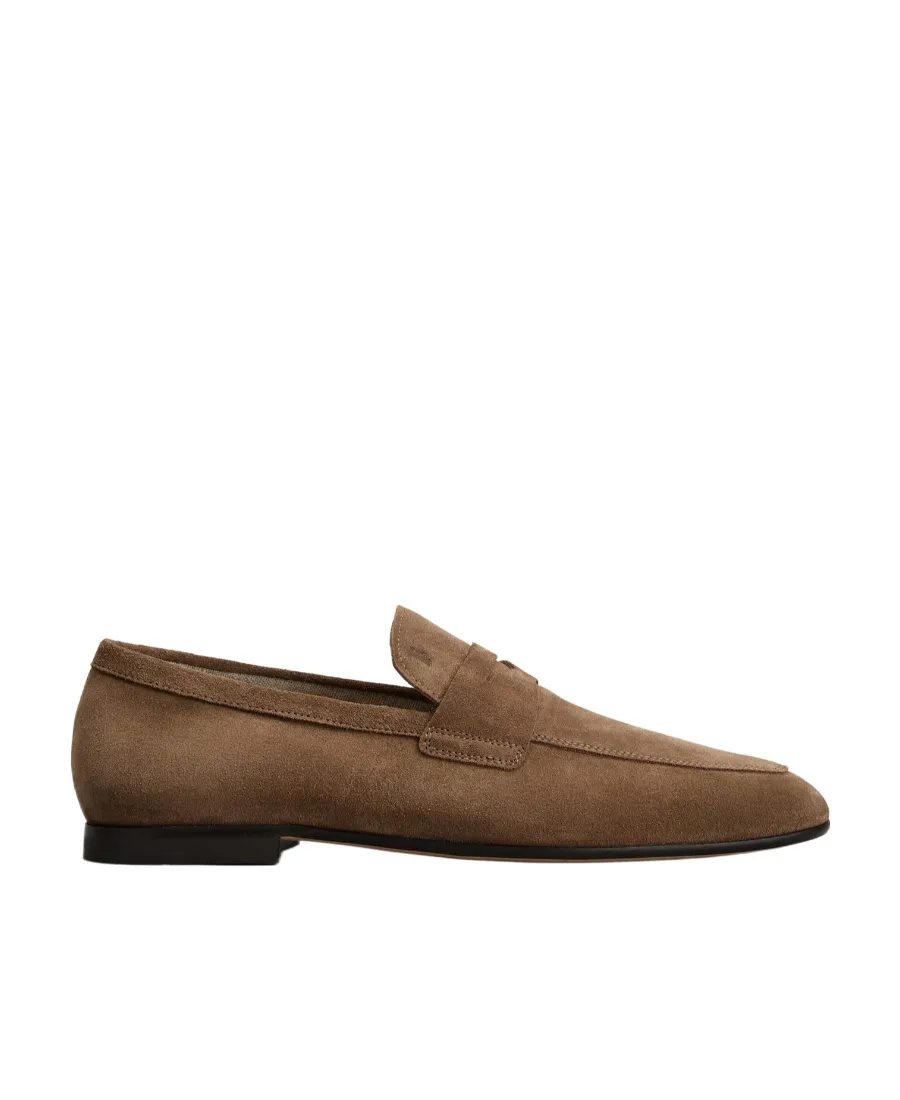 Almond Toe Slip-On Loafers