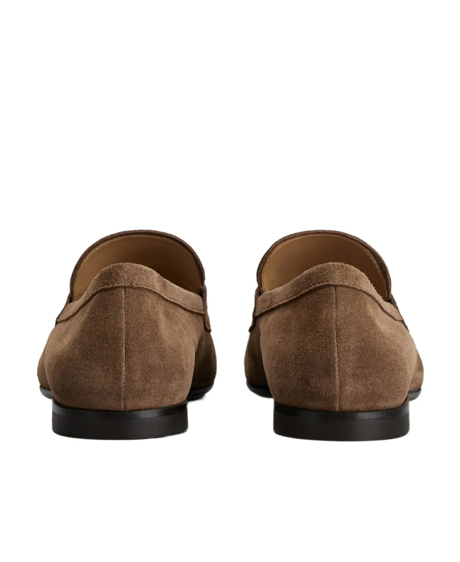 Almond Toe Slip-On Loafers