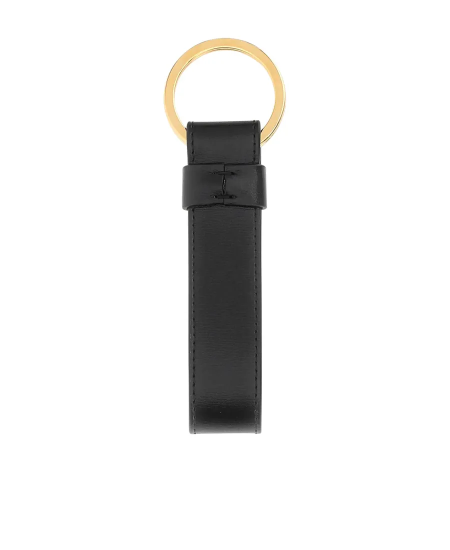 Logo Plaque Keychain