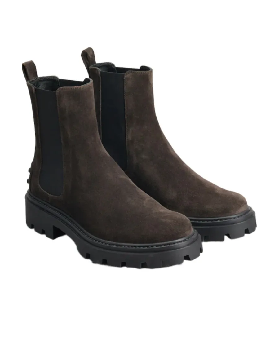 Chunky Slip-On Boots