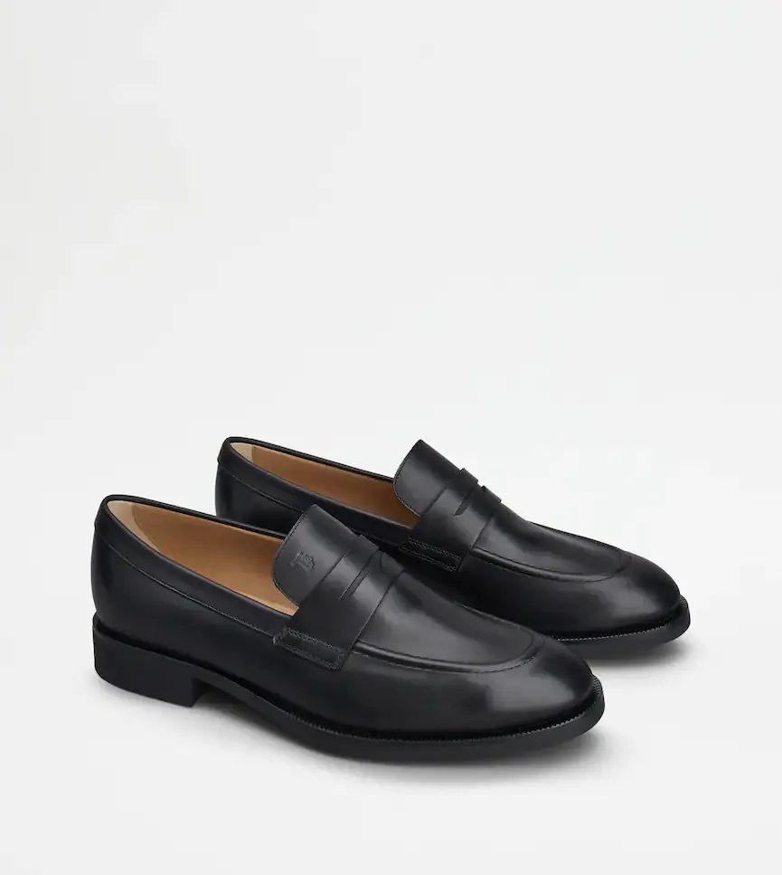 Round Toe Slip-On Loafers