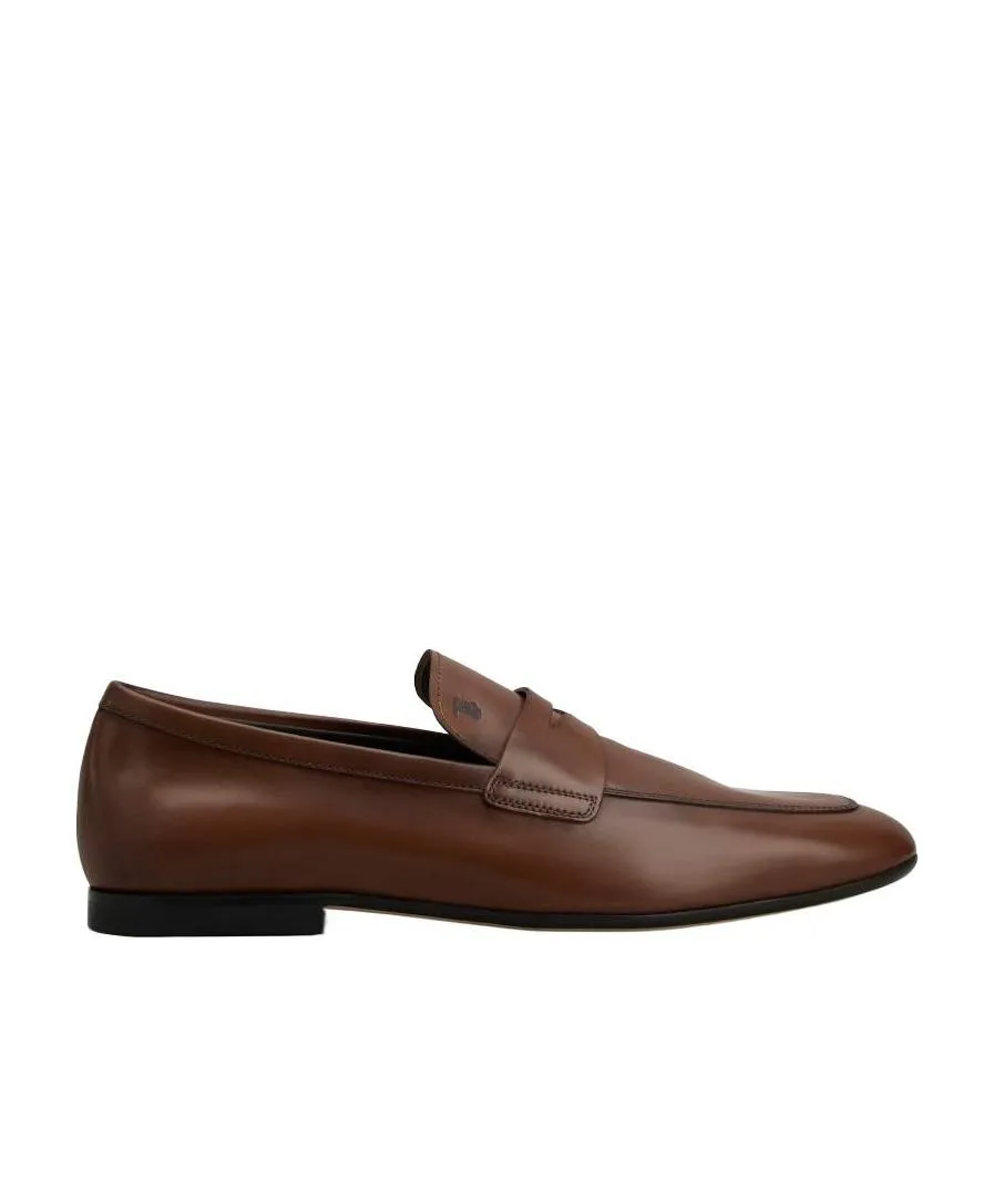 Logo-Embossed Slip-On Loafers