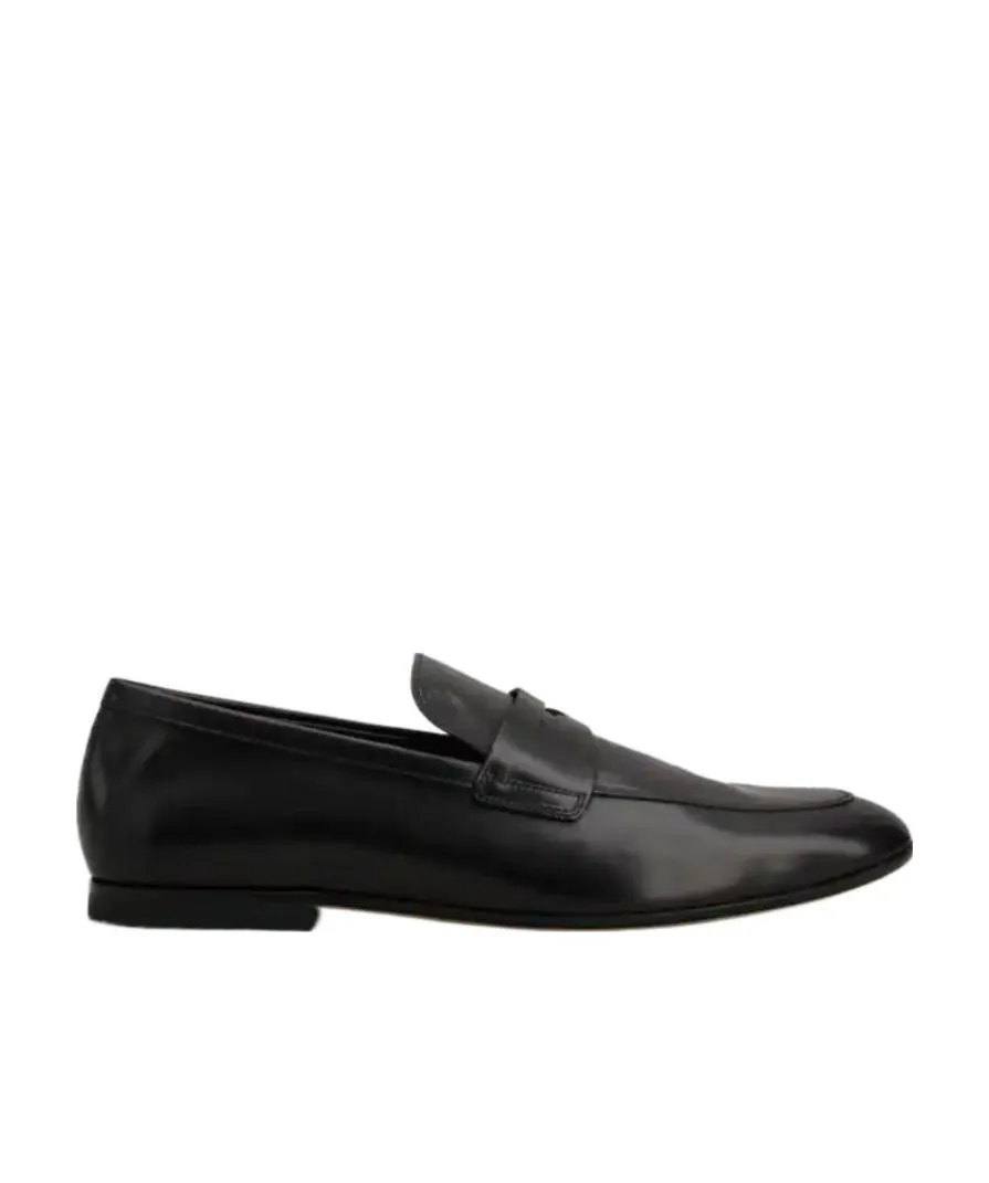 Logo-Embossed Slip-On Loafers