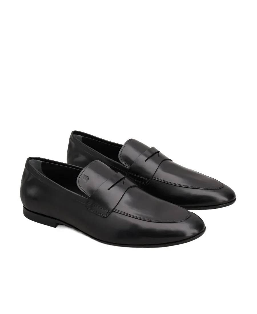 Logo-Embossed Slip-On Loafers