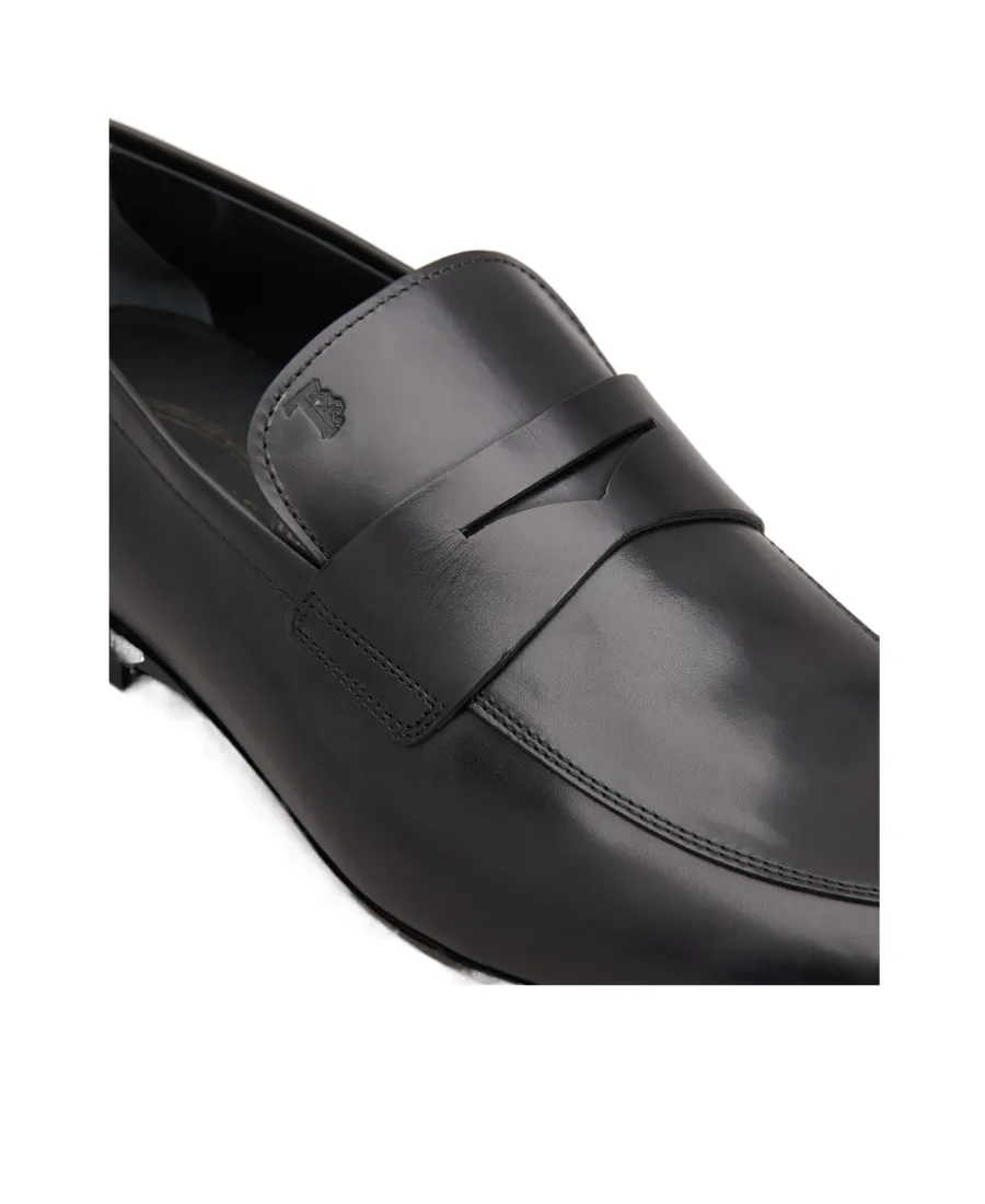 Logo-Embossed Slip-On Loafers