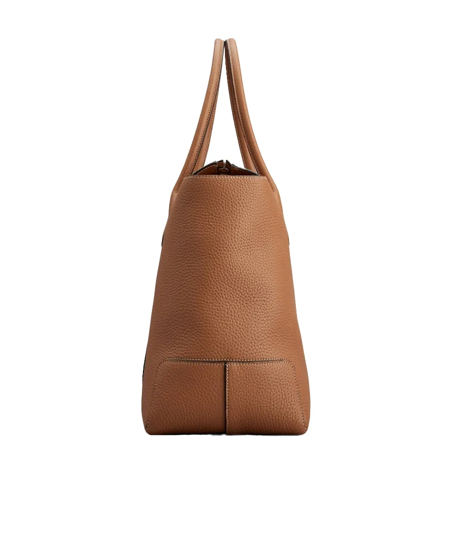 Di Logo Stamp Large Tote Bag