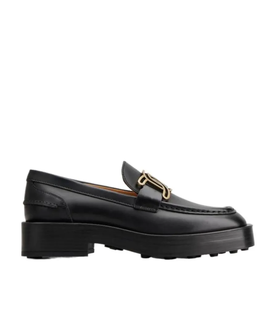 Kate Logo Plaque Loafers
