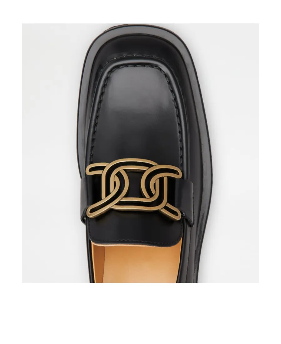 Kate Logo Plaque Loafers