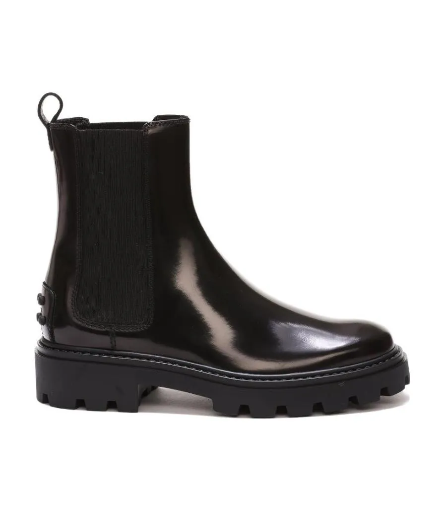Studded Chelsea Slip-On Boots