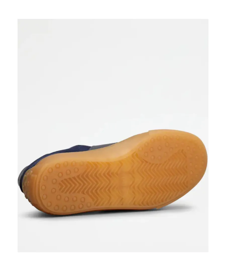 Logo Embossed Panelled Sneakers