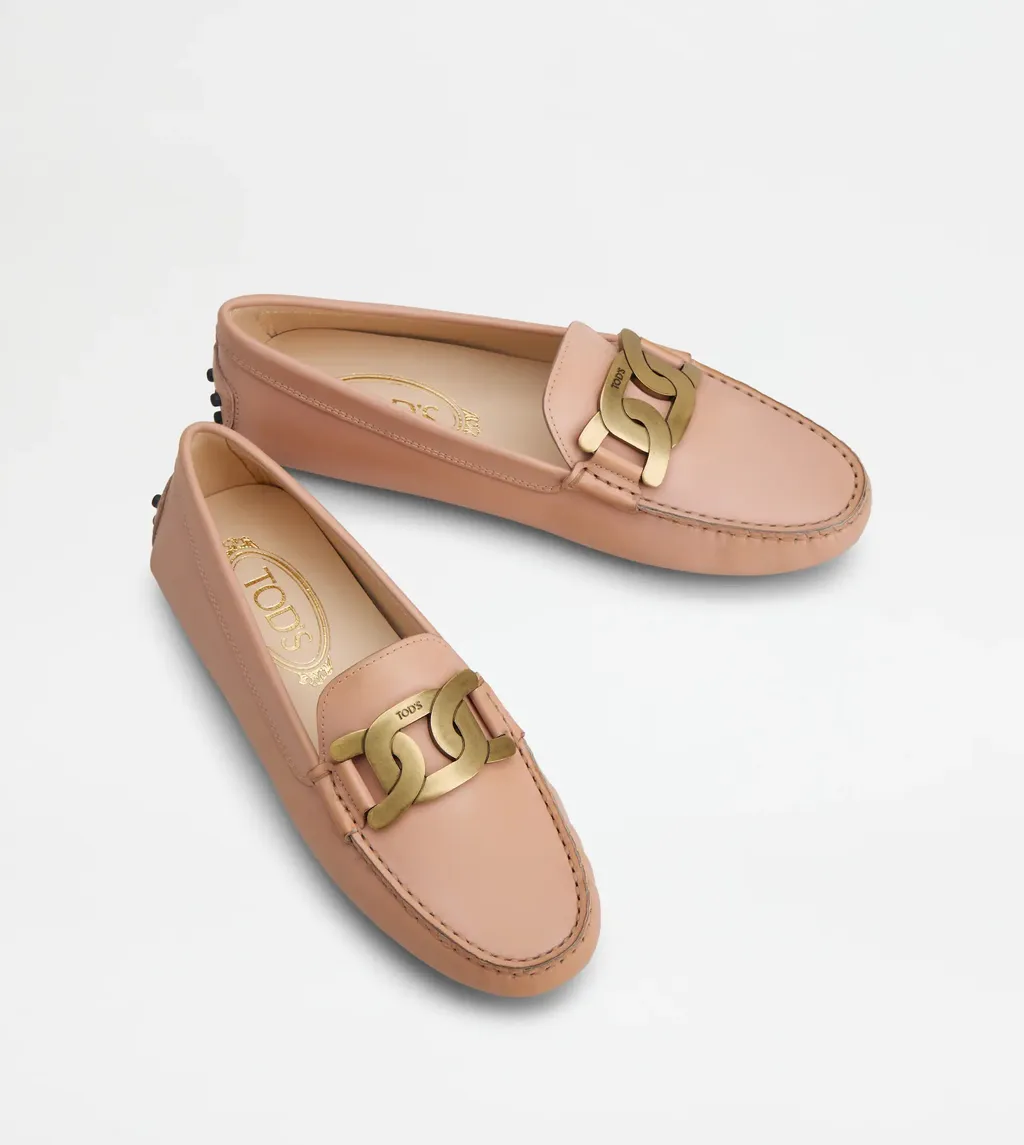Kate Commino Chain-Link Driving Shoes