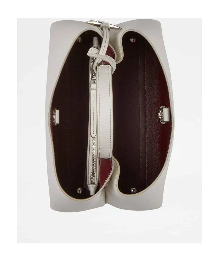 Logo Charm Strapped Mini Crossbody Bag