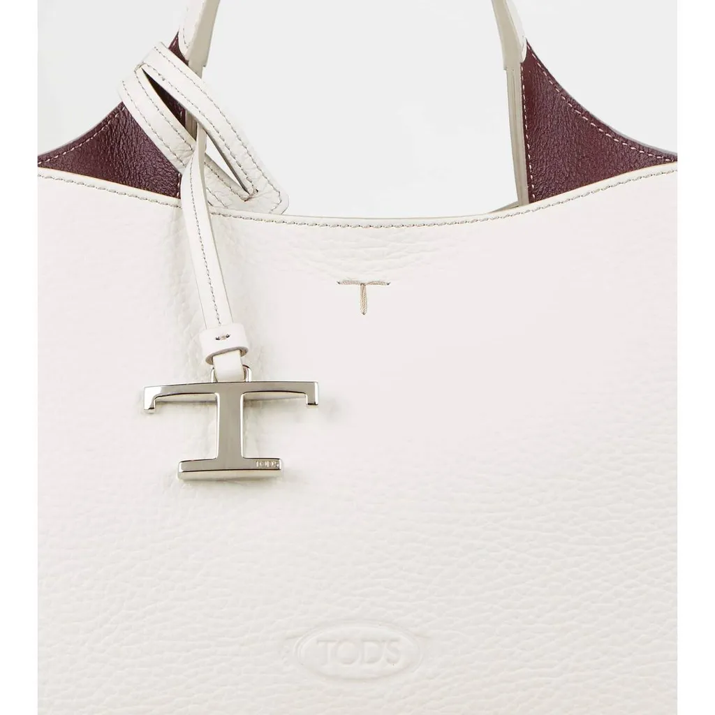 Logo Charm Strapped Mini Crossbody Bag