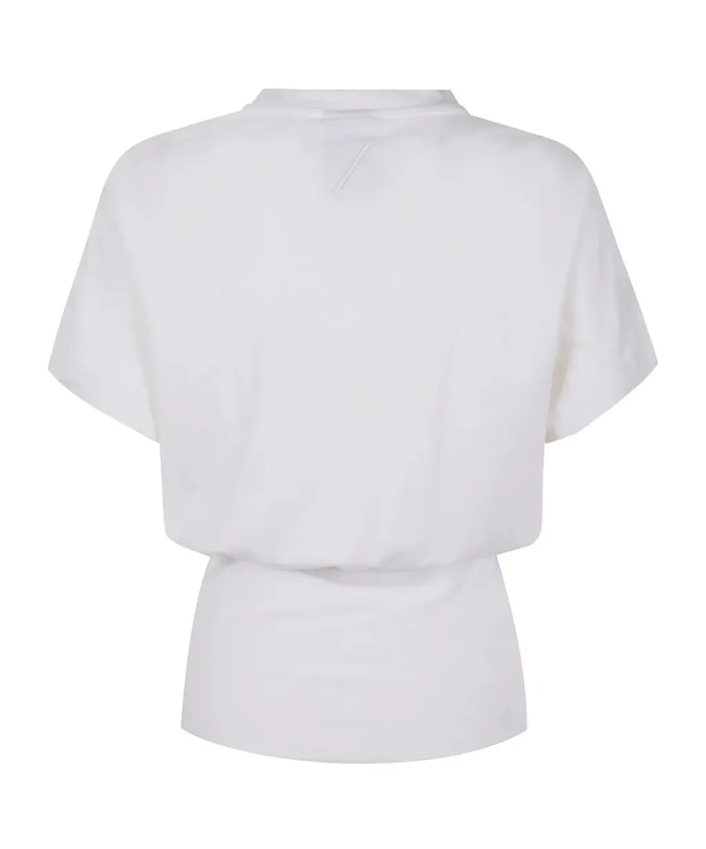 Gathered Sleeve Top