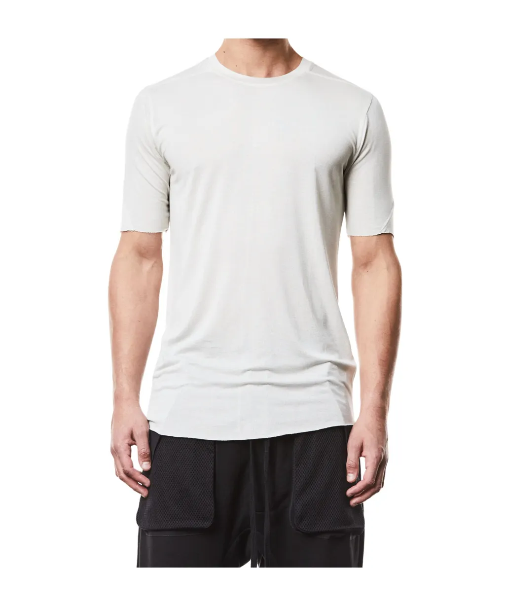 Ribbed Crew Neck T-Shirt