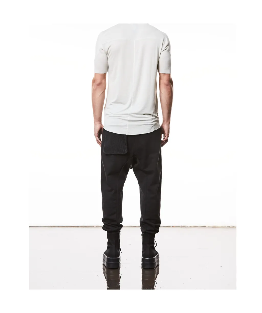 Ribbed Crew Neck T-Shirt