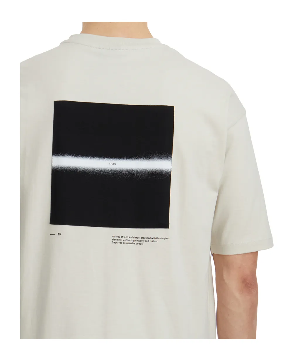 Back Printed Crewneck T-Shirt