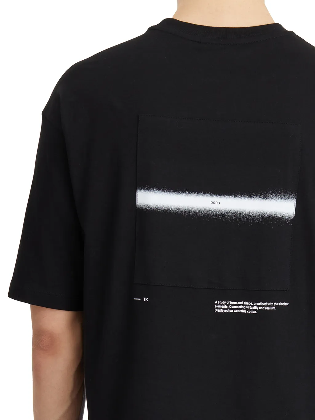 Back Printed Crewneck T-Shirt