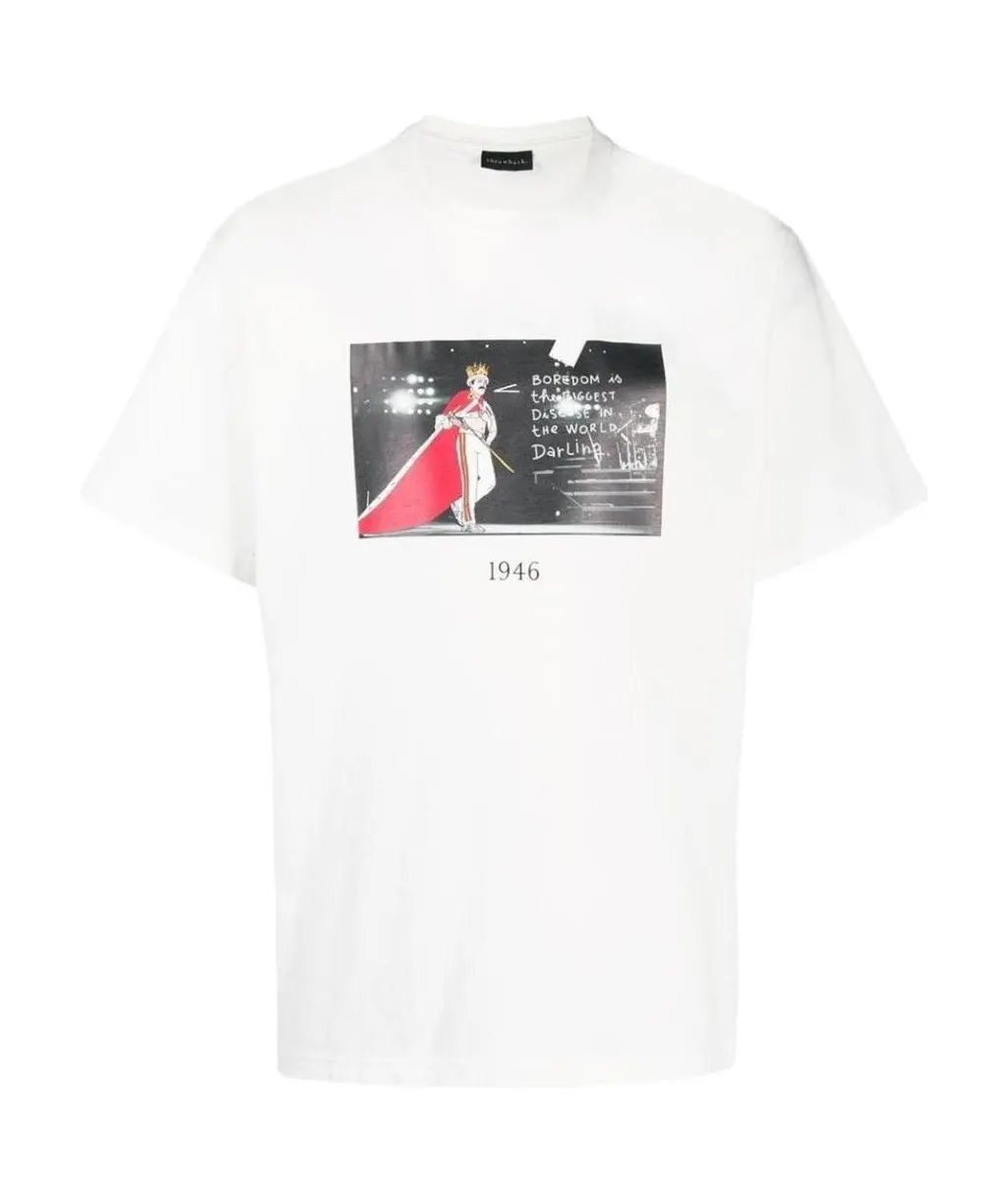 Script Print T-Shirt