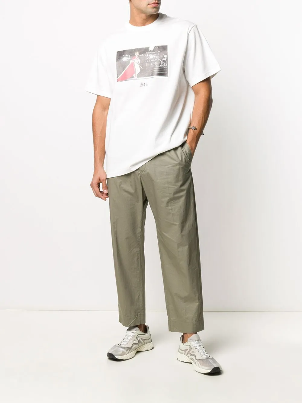 Script Print T-Shirt