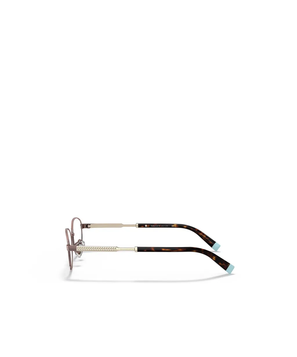 Geometric Frame Flat Mirror Eyeglasses