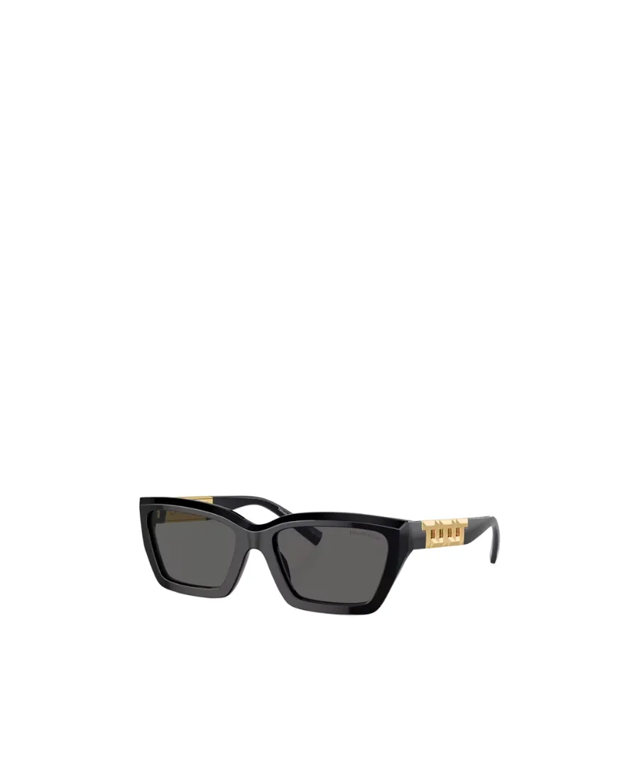 Rectangular Logo Sunglasses
