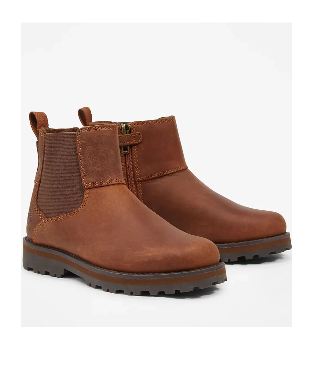 Round Head Chelsea Boots