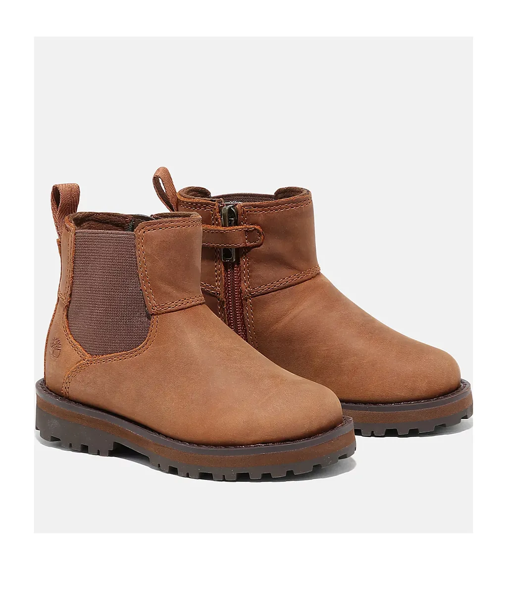 Round Head Chelsea Boots