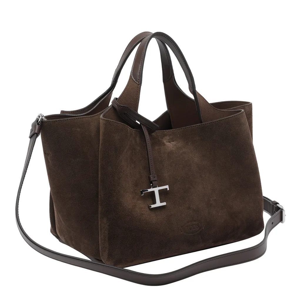 Logo-Charm Tote Bag