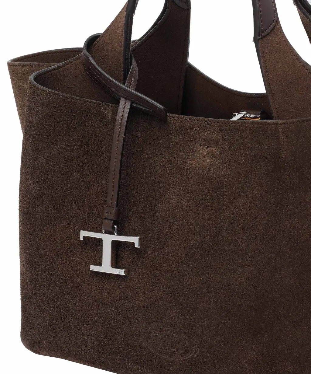 Logo-Charm Tote Bag