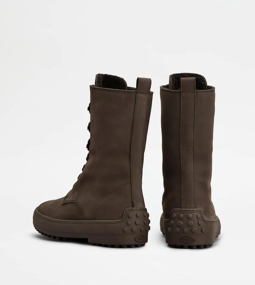 Winter Gommino Ankle Boots