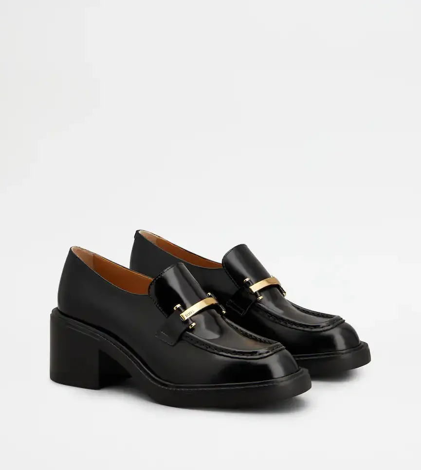 Round-Toe Slip-On Loafers