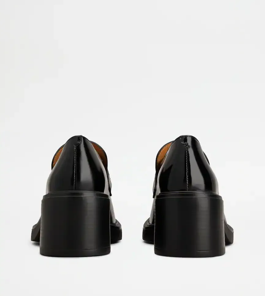 Round-Toe Slip-On Loafers